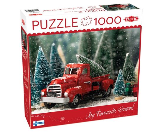 Пазл Tactic Миниатюрная Рождественская елка, 1000 элементов (59609)