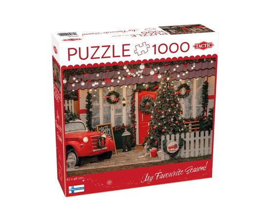 Пазл Tactic Рождественская веранда, 1000 элементов (59606)