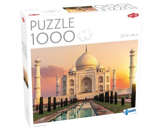 Пазл Tactic Тадж-Махал на закате солнца, 1000 элементов (59229)