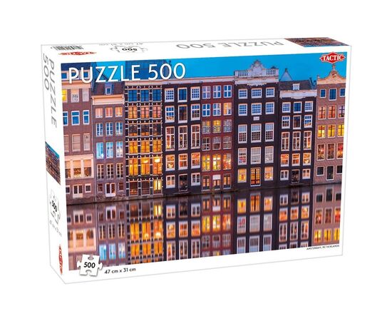 Пазл Tactic Амстердам, Нидерланды, 500 элементов (58291)