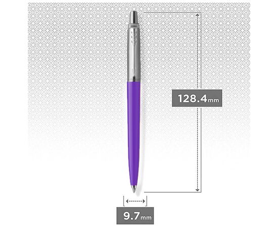 Ручка шариковая Parker JOTTER 17 Originals Frosty Purple CT BP в Eco упаковке (15 932_2665e), изображение 3