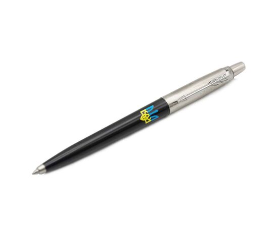 Ручка шариковая Parker JOTTER 17 Originals UKRAINE Black CT BP Трезубец син-желтый (15632_T0016u), изображение 2