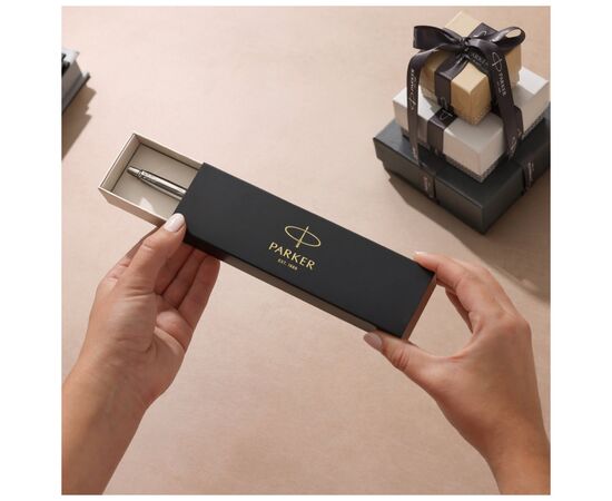 Ручка шариковая Parker JOTTER 17 Originals UKRAINE Black CT BP Трезубец-ласточка (15632_T1230u), изображение 3