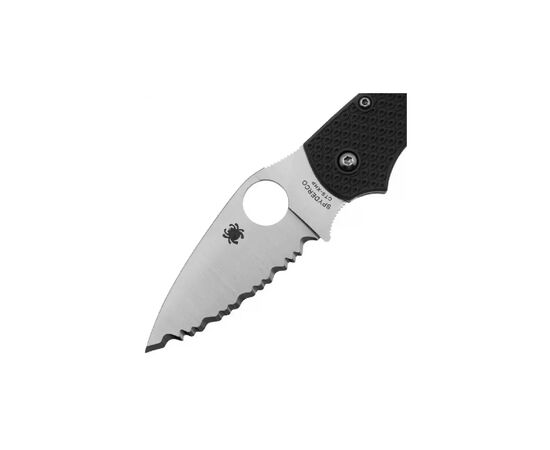 Ніж Spyderco Chaparral CTS XHP FRN Serrated Grey (C152SGY), зображення 7