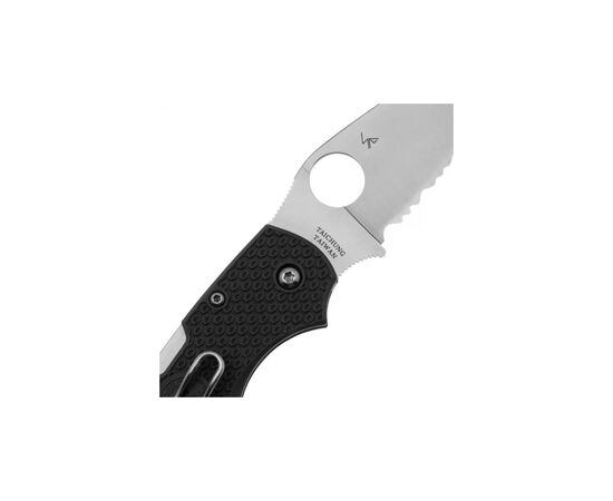 Ніж Spyderco Chaparral CTS XHP FRN Serrated Grey (C152SGY), зображення 8