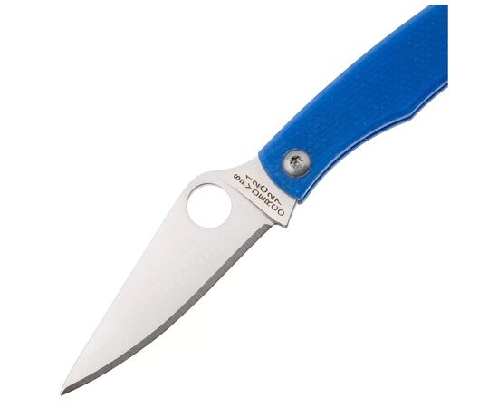 Ніж Spyderco Honeybee 12C27 G-10 Blue (C137GBLP), зображення 4