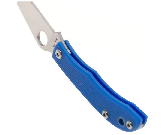 Ніж Spyderco Honeybee 12C27 G-10 Blue (C137GBLP), зображення 6