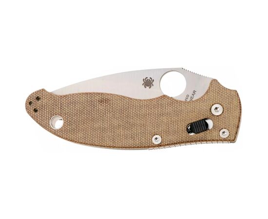 Ніж Spyderco Manix 2 CPM Cru-Wear Micarta Brown (C101MPCW2), зображення 3