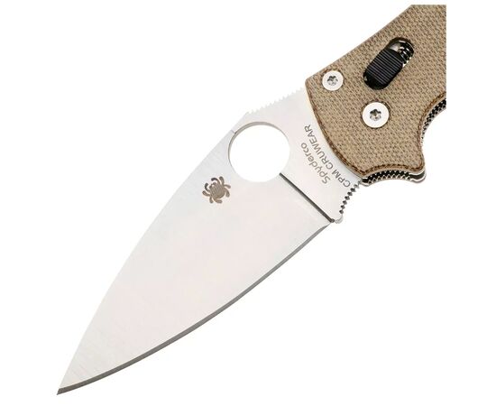 Ніж Spyderco Manix 2 CPM Cru-Wear Micarta Brown (C101MPCW2), зображення 5
