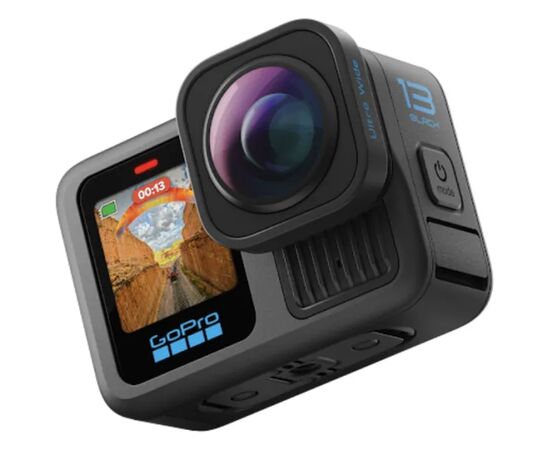 Екшн-камера GoPro HERO13 Black + 3 Enduro Batteries + SD Card + Dual Battery Charger + Case (CHDRB-134-RW), зображення 3