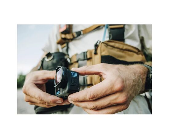 Екшн-камера GoPro HERO13 Black + 3 Enduro Batteries + SD Card + Dual Battery Charger + Case (CHDRB-134-RW), зображення 8