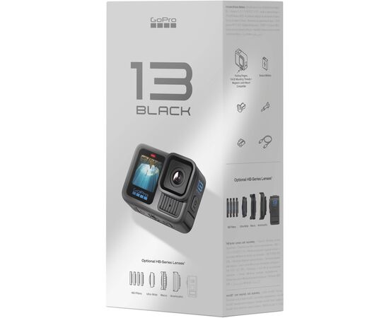 Екшн-камера GoPro HERO13 Black + Full HB Lens Mod Collection (CHDRB-132-RW), зображення 7