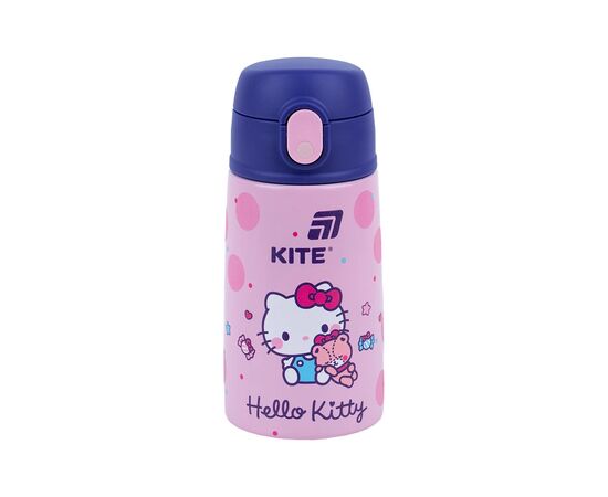 Поильник-непроливайка Kite Hello Kitty термос з трубочкою 400 мл (HK25-1261)