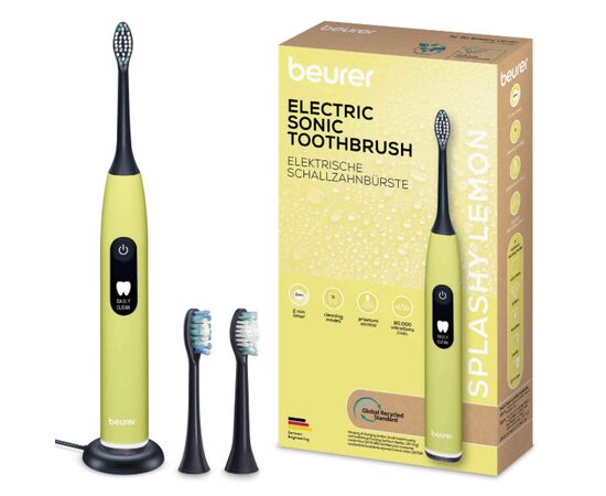 Електрична зубна щітка Beurer SC 50 SPLASHY LEMON GP, зображення 2
