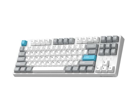 Клавиатура GamePro Asgard Ragnar Wireless/Bluetooth/USB UA White (MK285WH), изображение 2