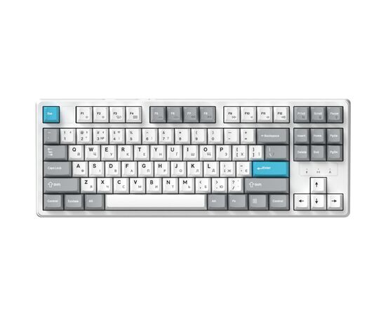 Клавиатура GamePro Asgard Ragnar Wireless/Bluetooth/USB UA White (MK285WH)