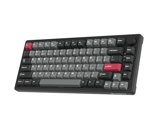 Клавиатура GamePro Asgard Yord Wireless/Bluetooth/USB UA Black (MK266BK), изображение 2