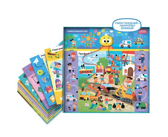 Настільна гра Kiddi Smart Вікторина Навколишній світ S2 (157-A-0022-UA), зображення 2