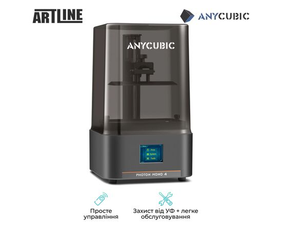 3D-принтер Anycubic Photon Mono 4 (PM40BK0A-O), зображення 3