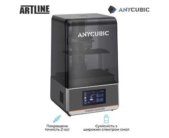 3D-принтер Anycubic Photon Mono M7 (PM70BK0B-O), зображення 4