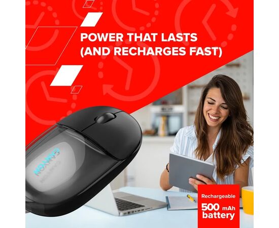 Мышка Canyon OnClick 24 Wireless Black (CNS-CMSW24B), изображение 12