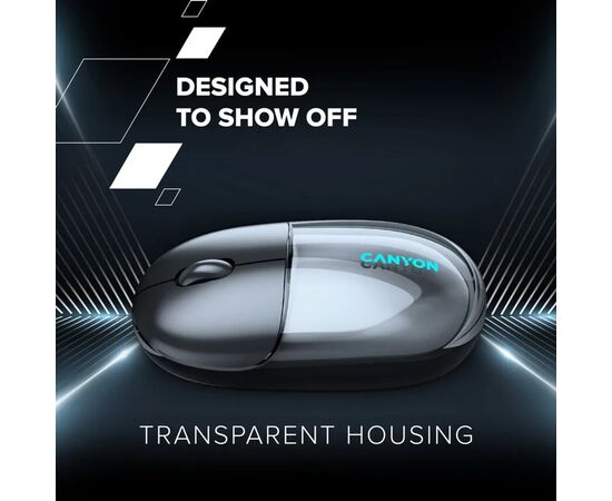 Мышка Canyon OnClick 24 Wireless Black (CNS-CMSW24B), изображение 9