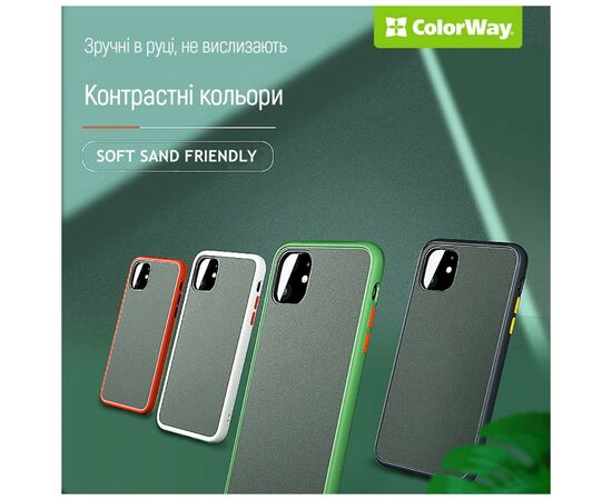 Чехол для мобильного телефона ColorWay Smart Matte Xiaomi Redmi 12 black (CW-CSMXR12-BK), изображение 11