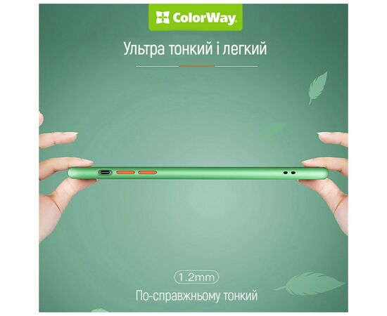 Чехол для мобильного телефона ColorWay Smart Matte Xiaomi Redmi 12 black (CW-CSMXR12-BK), изображение 3