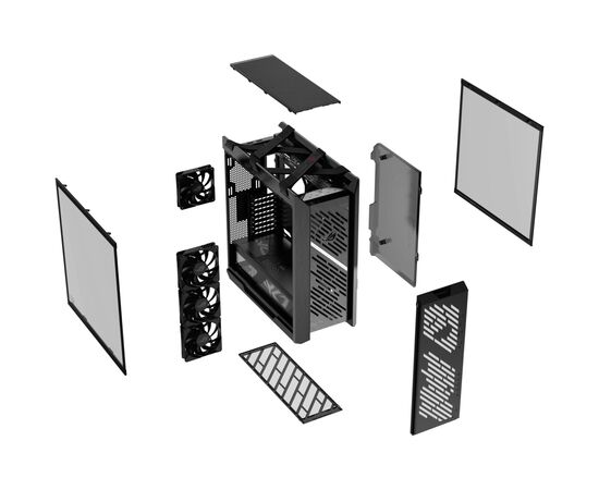 Корпус ASUS ROG Strix Helios II GX601S Black (90DC00W0-B39000), зображення 11