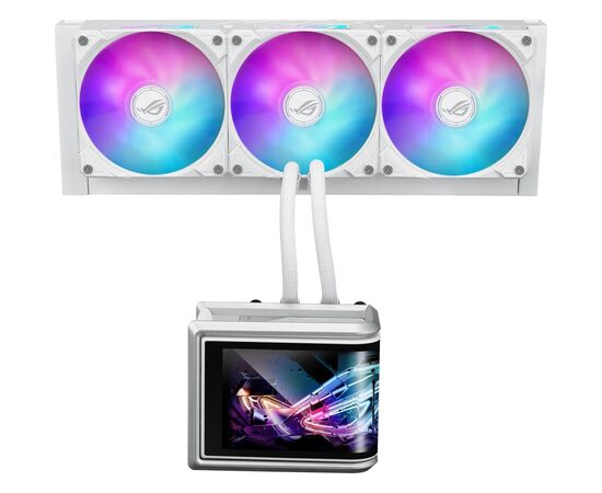 Система жидкостного охлаждения ASUS ROG Ryuo IV SLC 360 ARGB White (90RC0152-B0EAY0), изображение 2