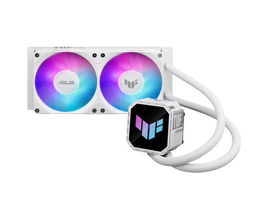 Система жидкостного охлаждения ASUS TUF Gaming LC III 240 ARGB White (90RC01J2-B0EAY0), изображение 2