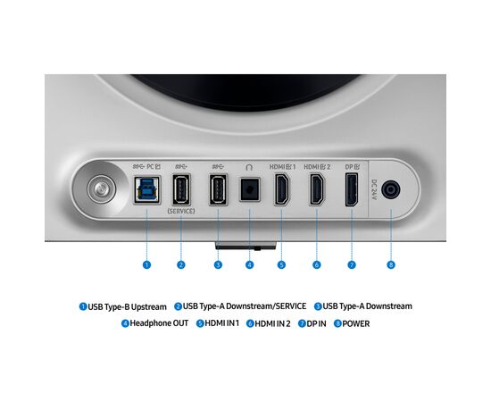 Монітор Samsung LS27DG612SIXUA, зображення 12