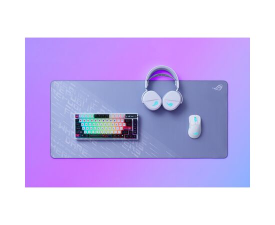 Навушники ASUS ROG Pelta RGB Wireless White (90YH0410-BHUA10), зображення 11