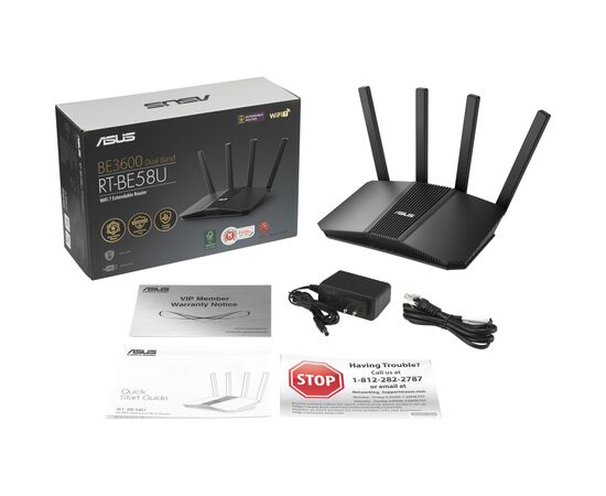 Маршрутизатор ASUS RT-BE58U V2 (90IG0A70-MO9C00), зображення 5