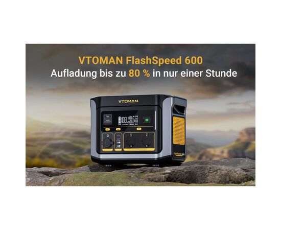 Зарядна станція Vtoman FlashSpeed 600 499Wh (FlashSpeed 600), зображення 4