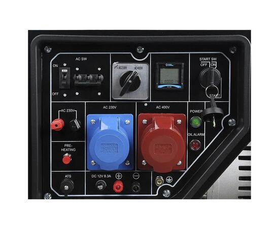 Генератор Enersol SKD-10 9 кВА, одно-трехфаз (SKD-10EBAU), изображение 9