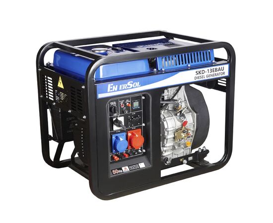 Генератор Enersol 1/3Ф, 13.0kW, двигун EnerSol HR998F, 3000 об/хв (SKD-13EBAU), зображення 2