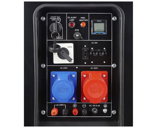 Генератор Enersol 1/3Ф, 13.0kW, двигун EnerSol HR998F, 3000 об/хв (SKD-13EBAU), зображення 5