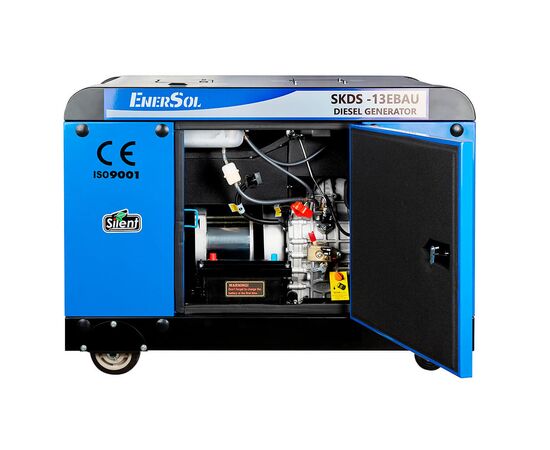 Генератор Enersol дизельний 1/3ф 13.0kW, HR998F, 3000 об/хв, 280 кг (SKDS-13EBAU), зображення 2