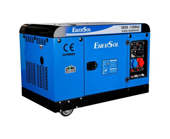 Генератор Enersol дизельний 1/3ф 13.0kW, HR998F, 3000 об/хв, 280 кг (SKDS-13EBAU), зображення 3