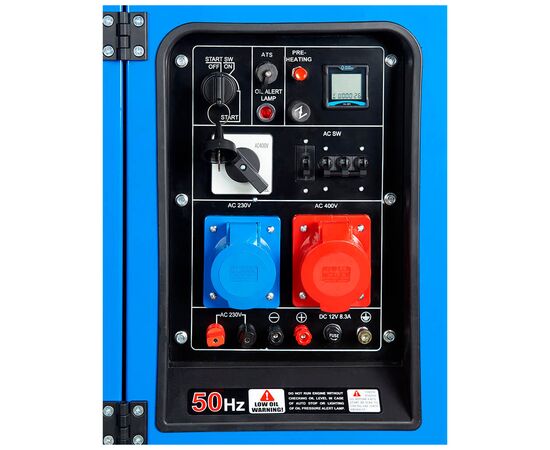 Генератор Enersol дизельний 1/3ф 13.0kW, HR998F, 3000 об/хв, 280 кг (SKDS-13EBAU), зображення 5