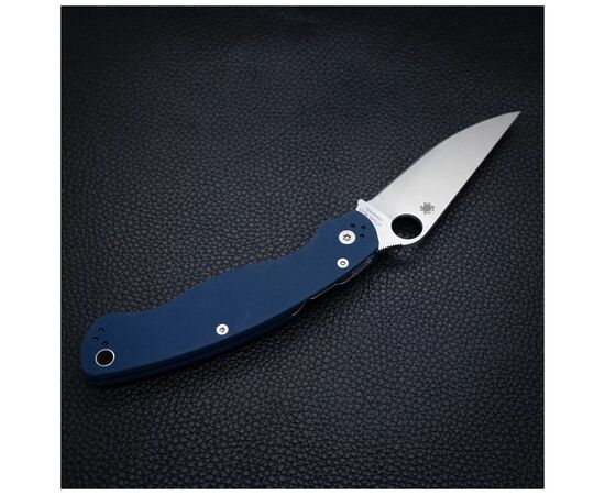 Ніж Spyderco Military 2 CPM SPY27 G-10 Cobalt Blue (C36GPCBL2), зображення 6