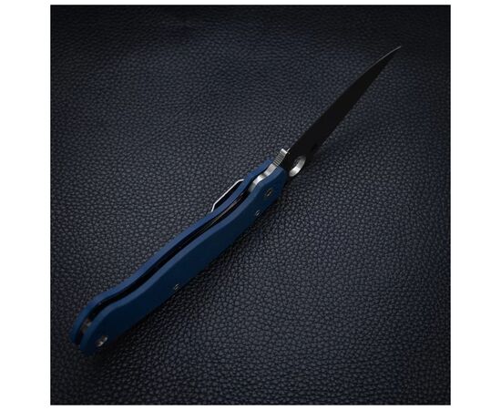 Ніж Spyderco Military 2 CPM SPY27 G-10 Cobalt Blue (C36GPCBL2), зображення 8
