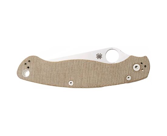 Ніж Spyderco Military 2 CPM Cru-Wear Micarta Brown (C36MPCW2), зображення 4