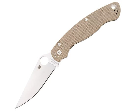 Ніж Spyderco Military 2 CPM Cru-Wear Micarta Brown (C36MPCW2)