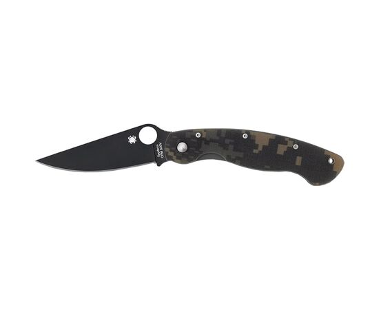 Ніж Spyderco Military Black Blade camo (C36GPCMOBK)