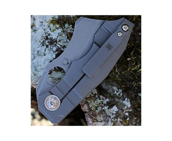 Ніж Spyderco Stovepipe CPM 20CV Titanium (C260TIP), зображення 6