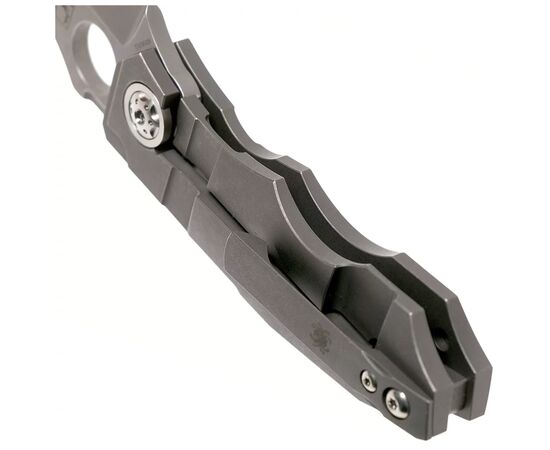 Ніж Spyderco Stovepipe CPM 20CV Titanium (C260TIP), зображення 9