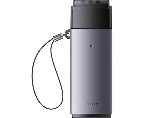 Считыватель флеш-карт Baseus USB to SD/TF gray (WKQX060013), изображение 3
