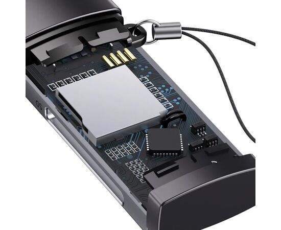 Считыватель флеш-карт Baseus USB to SD/TF gray (WKQX060013), изображение 6